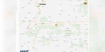 Amasya’da 3.2 büyüklüğünde deprem