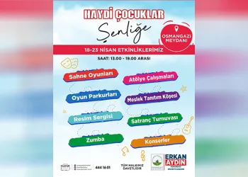 23 Nisan coşkusu Osmangazi’yi saracak