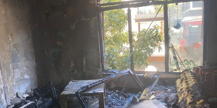 Alanya’da apartman dairesinde yangın