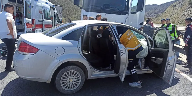 Bilecik’te zincirleme trafik kazası; 1 yaralı