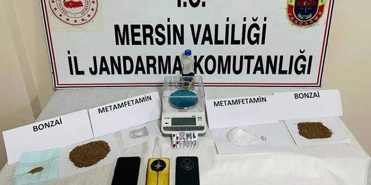 Mersin’de uyuşturucu operasyonu
