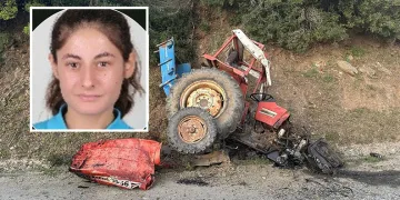 Genç kız traktör kazasında hayatını kaybetti