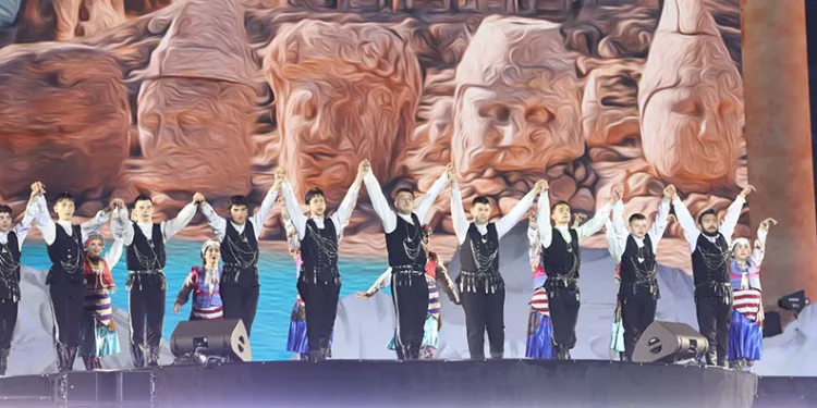 İnegöl Belediyesi Halk Dansları Kazakistan’da ülkemizi temsil etti