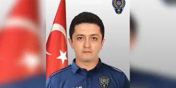Bakan Yerlikaya’dan şehit polis için taziye mesajı