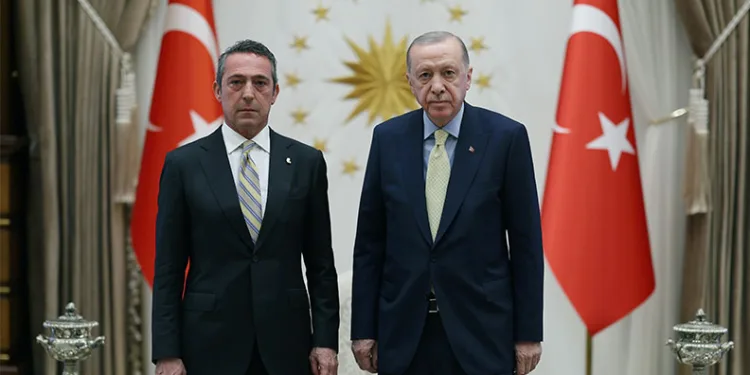 Erdoğan, Fenerbahçe Başkanıyla Görüştü