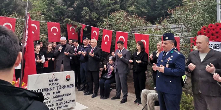 Şehit Binbaşı Ercüment Türkmen dualarla anıldı