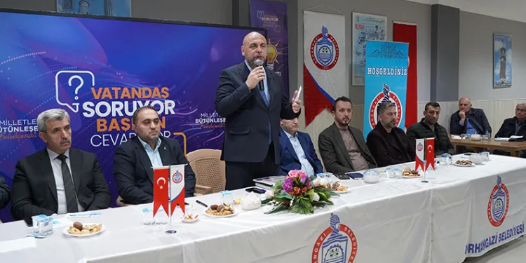 Bekir Aydın vatandaşlarla buluştu