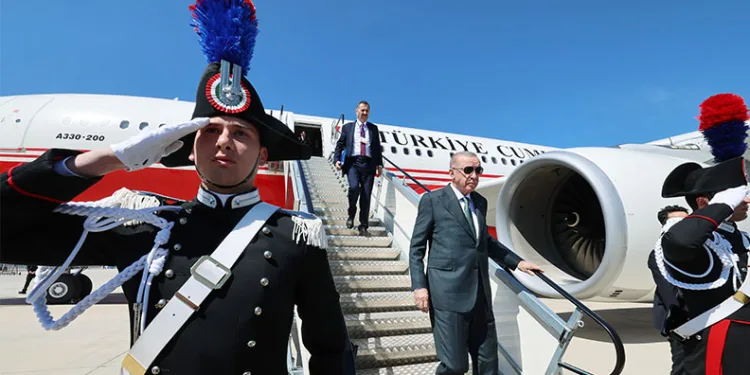 Cumhurbaşkanı Erdoğan, Roma’da