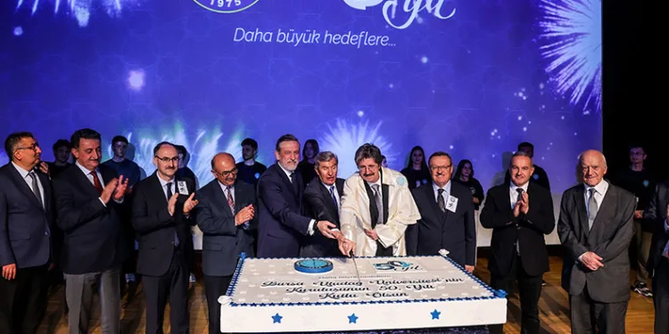BUÜ’nün 50. kuruluş yıldönümü coşkuyla kutlandı