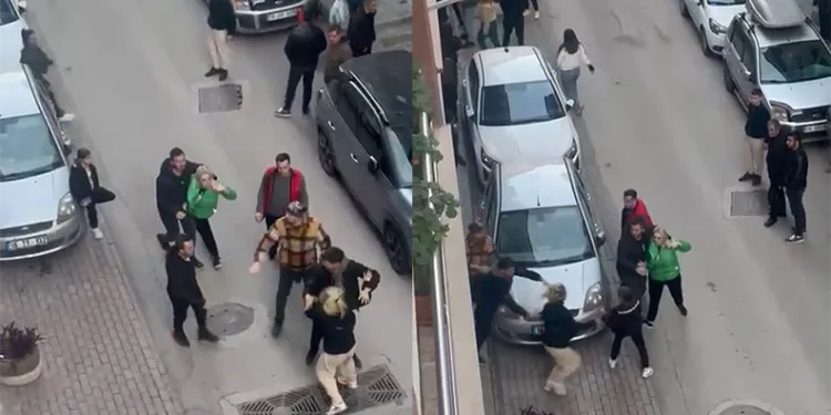 Bursa’da kadınlar birbirine girdi, mahalleli zor ayırdı