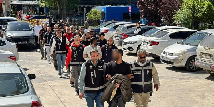 “Orkinos – Bulut Operasyonu’nda gözaltına alınan 240 şüpheli adliyeye sevk edildi