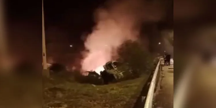 Ticari taksi ile ATV çarpıştı: 2 yaralı