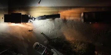 Büyükşehir’den Çalı-Kayapa yolunda gece mesaisi