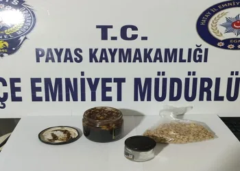 Uyuşturucu hapı macun içerisinde kavanozda sakladı