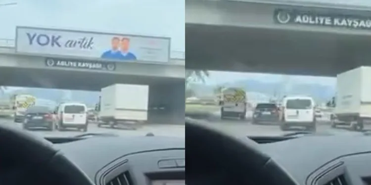 Bursa’da ölümüne makas kamerada…