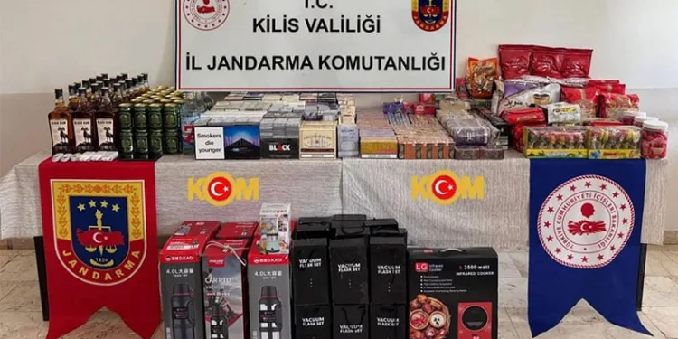 Kilis’te uyuşturucu ve kaçakçılık operasyonu