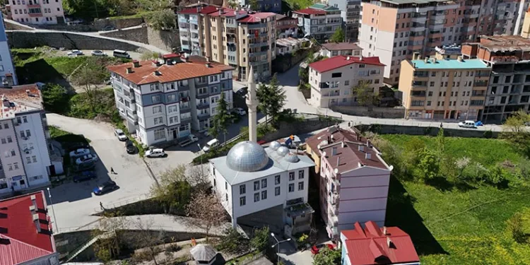 Artvin’de ‘Ayaklı cami’ mimarisiyle dikkat çekiyor