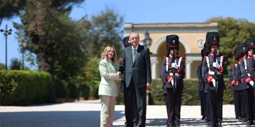 Meloni Erdoğan’ı Törenle Karşıladı