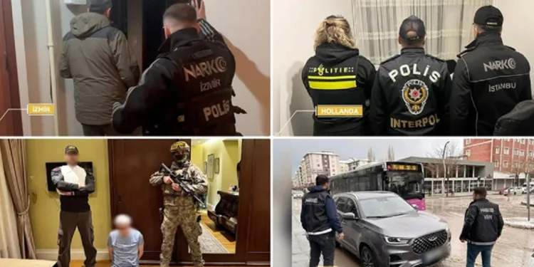“Orkinos – Bulut Operasyonu’nda gözaltına alınan 240 şüpheli adliyeye sevk edildi