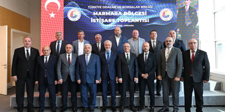 Orhan Torun, TOBB İstişare Toplantısı’nda Yenişehir’i temsil etti.