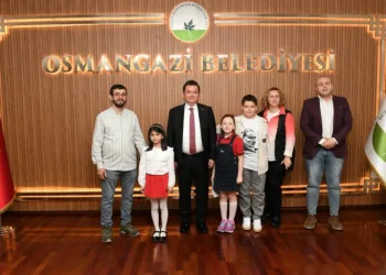 Geleceğin başkanları koltuğa oturdu
