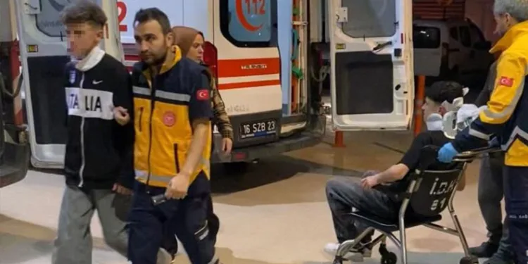 Bursa’da ölümüne makas kamerada…