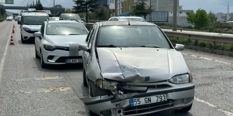 Aracının içine giren yılanı böyle uğurladı: “Bir daha gelme arkadaşım”