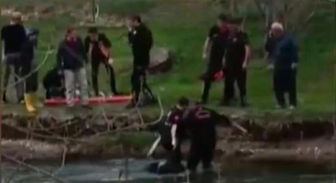 Aracının içine giren yılanı böyle uğurladı: “Bir daha gelme arkadaşım”