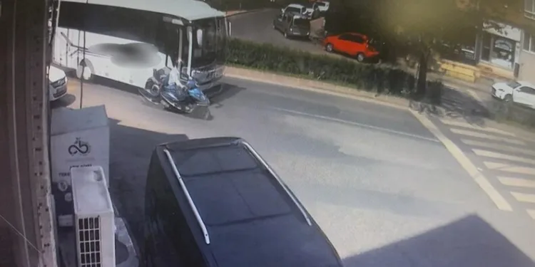 Kahramanmaraş’ta tır alev alev yandı
