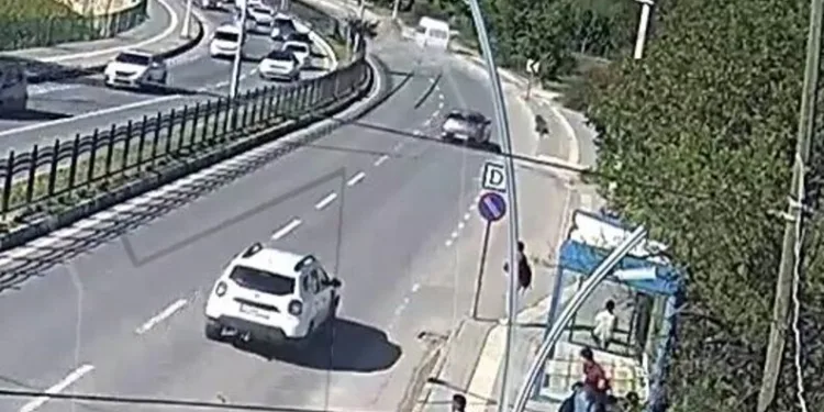 Kahramanmaraş’ta tır alev alev yandı