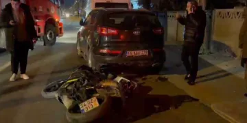 Çerkezköy’de iki motosiklet kafa kafaya çarpıştı: 3 yaralı