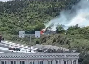 Arnavutköy’de ormanlık alanda yangın