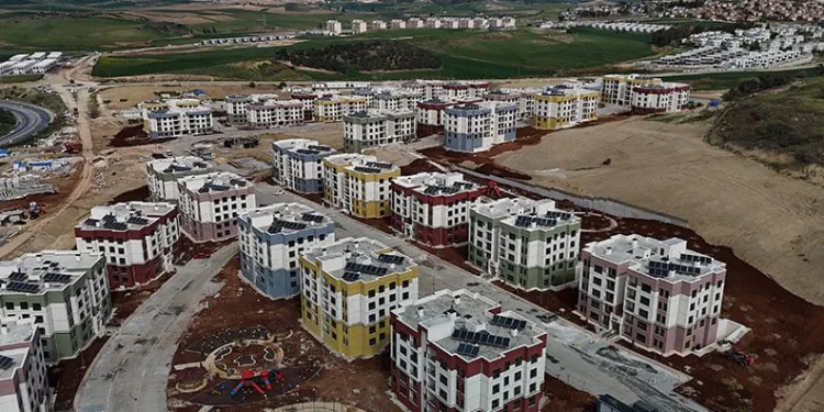 Depremzedeler için yapılan TOKİ konutlarında sona gelindi