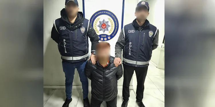 Kırmızı bültenle aranıyordu, yakalandı