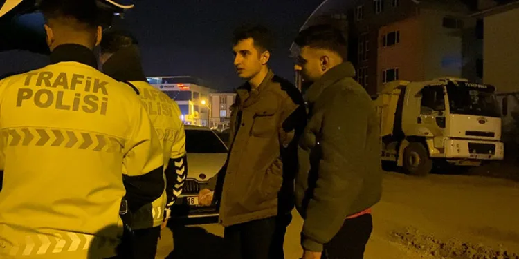 Bursa’da ehliyetsiz sürücünün savunması “pes” dedirtti