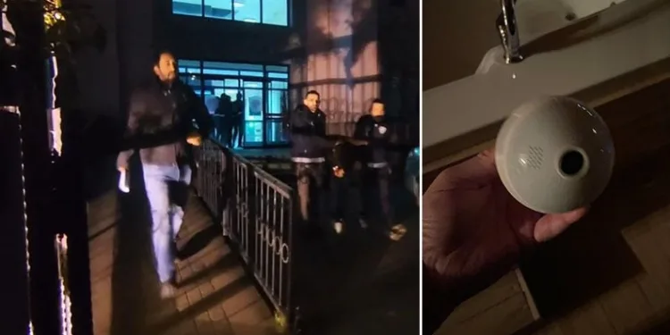 Bungalovda gizli kamera skandalı: Görüntüler telefonda çıktı