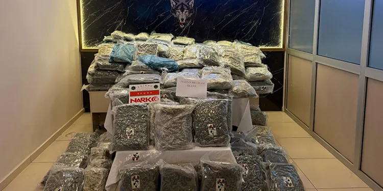 Kapıkule’de operasyonu: 171 kilogram uyuşturucu ele geçirildi