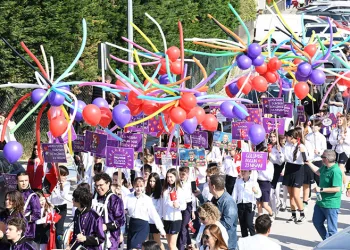 Öğrenciler 23 Nisan’ı coşkuyla kutladı