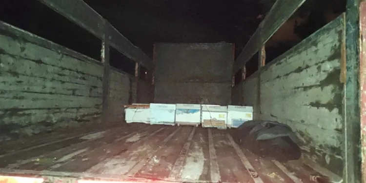 Park halindeki tıra çarpan minibüs kağıt gibi ezildi: 1 ölü