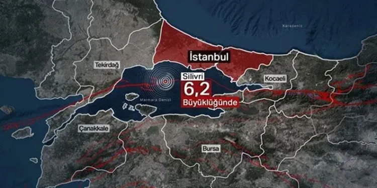 İstanbul’da 6.2 büyüklüğünde deprem: 15 kilometrelik kırık