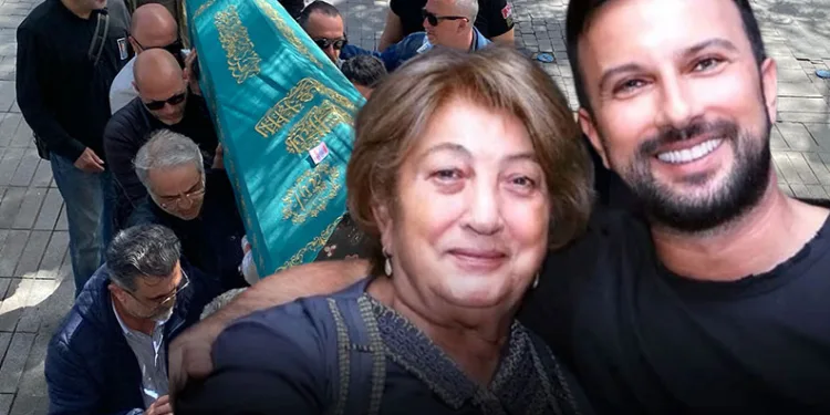 Tarkan’ın annesi son yolculuğuna uğrandı