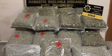 Kütahya’da uyuşturucu operasyonu