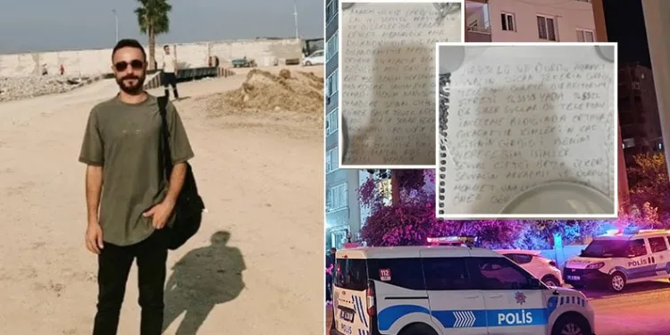 Sevgilisini öldüren şahsın son mektubu ortaya çıktı