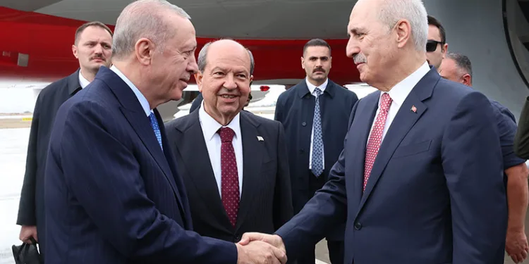 Cumhurbaşkanı Erdoğan KKTC’de