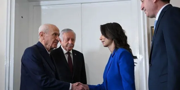 Bahçeli, DEM Parti heyetiyle görüştü