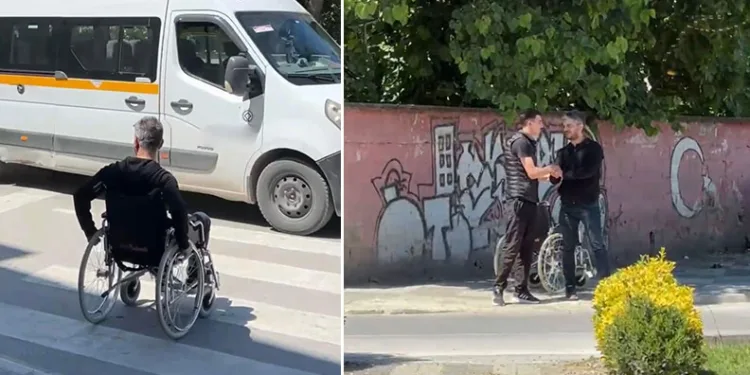Engellilerin trafikte yaşadığı sorunlara dikkat çekildi