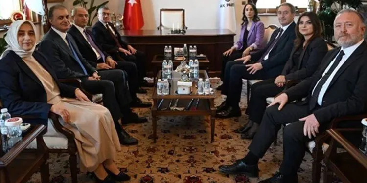 DEM-AK Parti grubu görüşmesi başladı