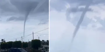 Alanya’da hortum korkuttu