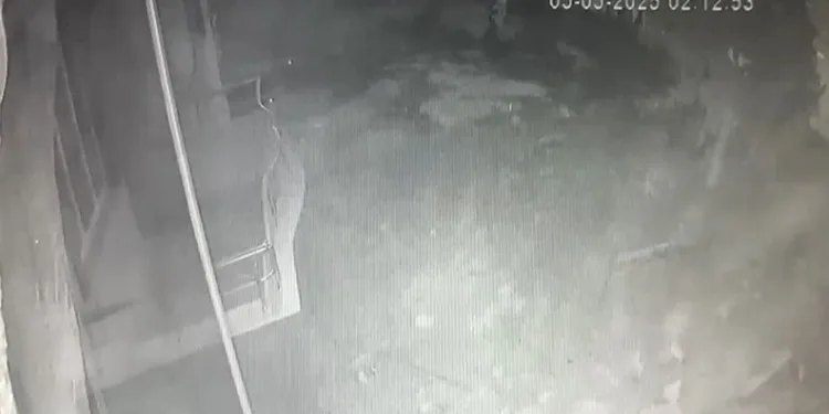 Apartmandaki doğal gaz patlaması kamerada