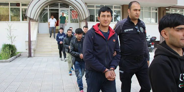 Amasya’da 6 kaçak göçmen yakalandı